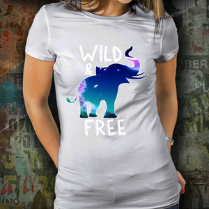 Wild and Free Elephant Shirt