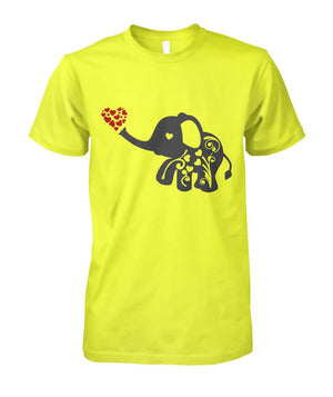 Elephant Flourish Tshirt Daisy Unisex Cotton Tee