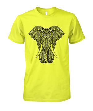 Majestic Elephant Tshirt Daisy Unisex Cotton Tee
