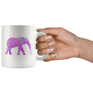 Purple Elephant Mug