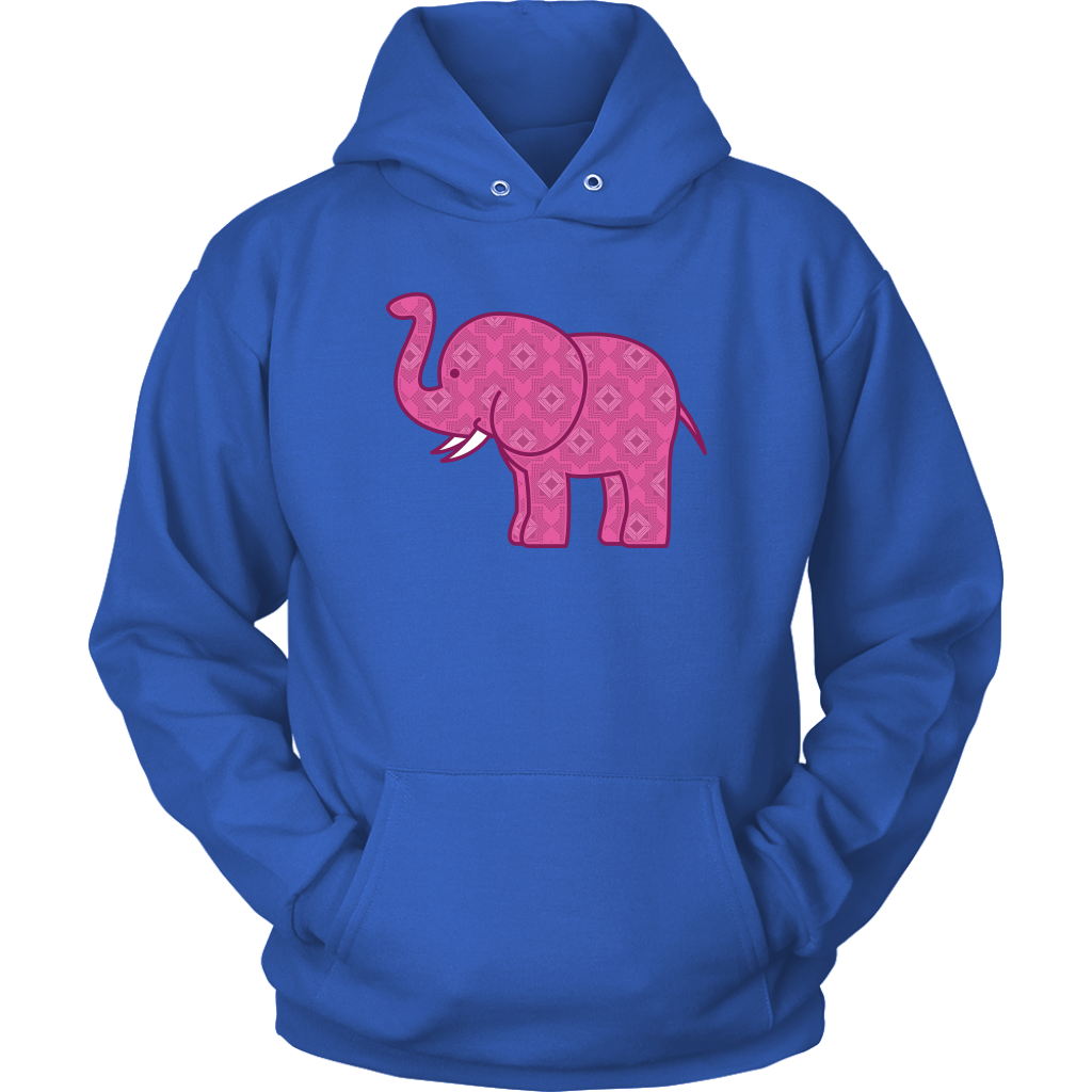 Pink Baby Elephant Hoodie Rescue The Elephants