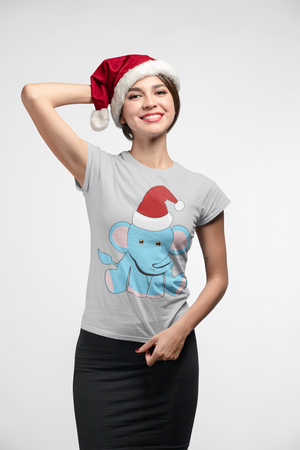 Christmas Baby Elephant Tshirt